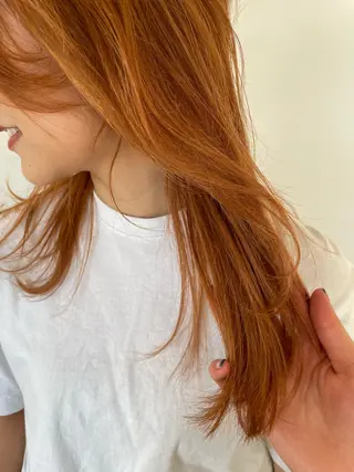 セミロング 🌞アオキ サキ💫のヘアスタイル