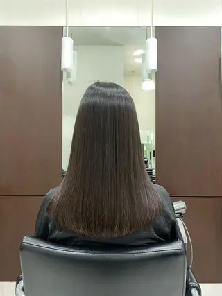 ロング パーマ 大根 凜子のヘアスタイル
