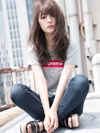 ロング 🌟髪質改善と艶 ✨相場つかさのヘアスタイル