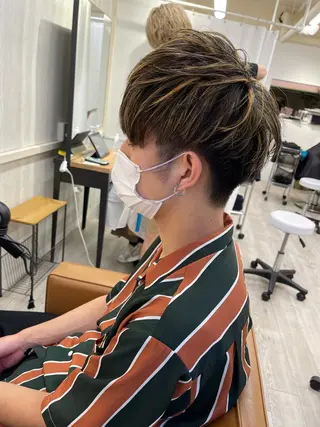 ショート カラー メンズ 【大宮】 メンズ専門吉川のヘアスタイル