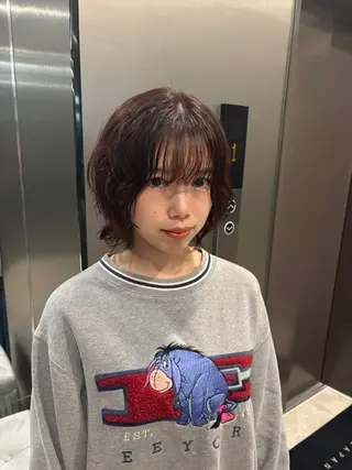 パーマ 大森 万紘のヘアスタイル