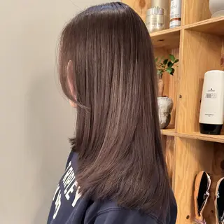 セミロング カラー 🌿レイヤーボブ/パ ーマ🌿 木梨健太のヘアスタイル