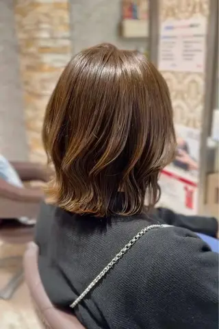 ミディアム 山口拓海 【顔周り小顔カット】のヘアスタイル