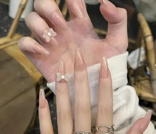 ネイル By moonネイル 🌷ワンホン/韓国風のネイルデザイン