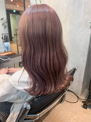 ロング カラー なかの たくみのヘアスタイル
