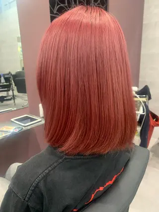 カラー 酸性ストレート 髪質改善のヘアスタイル