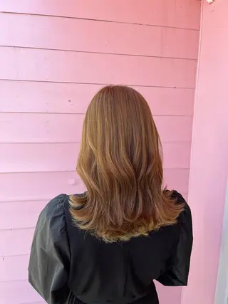 ミディアム ☁️彦坂唯有/ 透明感カラー☁️のヘアスタイル