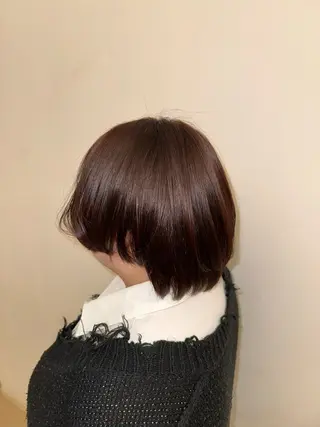 カラー 沼田 百可のヘアスタイル