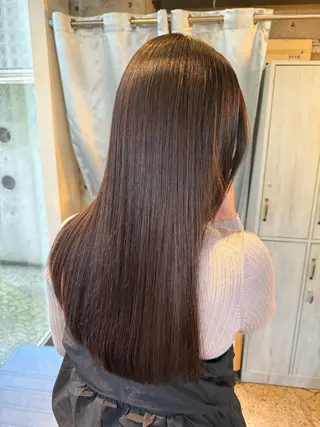 ロング cachecache所属・及川 光のヘアスタイル