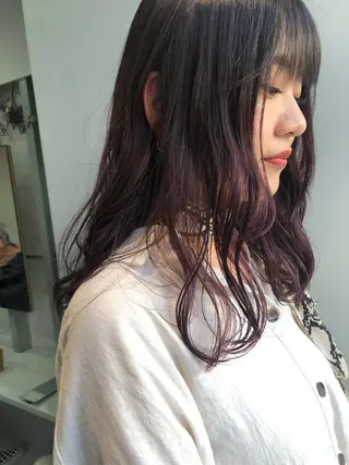 ロング カラー 怪我のため6月末 復帰予定田中瑞希🍃のヘアスタイル