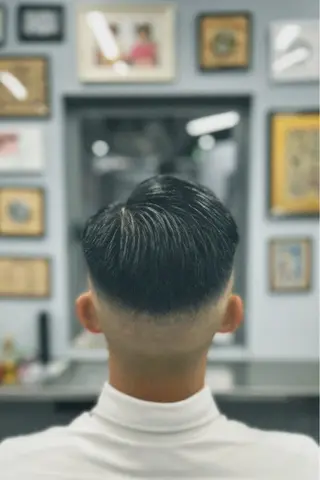 ショート メンズ 池袋メンズパーマ フェード純平のヘアスタイル