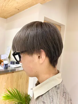 カラー メンズ メンズブリーチカラー /パーマ ごーた立川のヘアスタイル