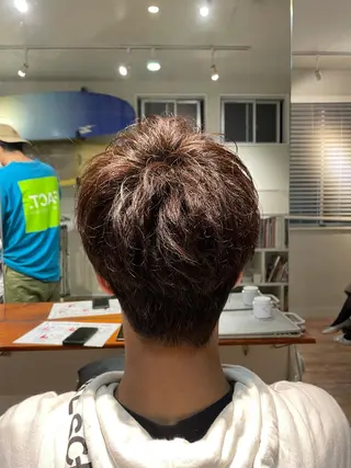ショート 竹内 宏法のヘアスタイル