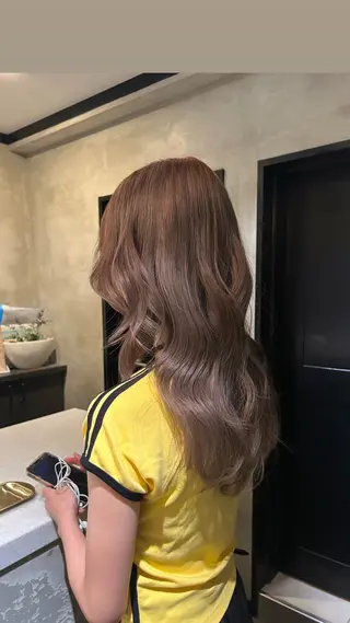 ロング カラー タナカ カナ🫧のヘアスタイル