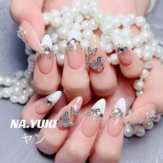 ネイル ロング 🎀 moo～ 🎀のネイルデザイン