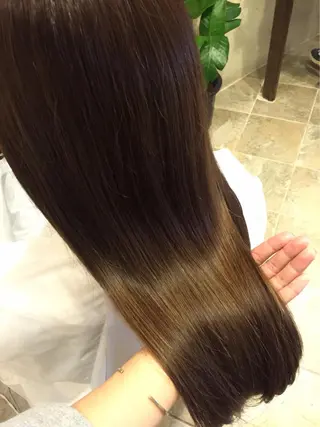 ロング 田中 裕士のヘアスタイル