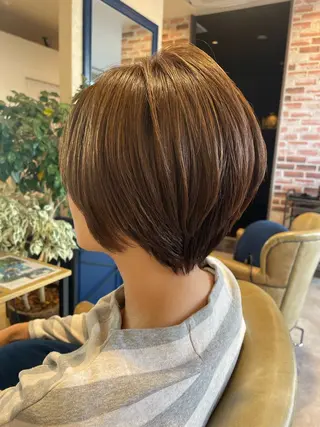 ショート カラー YUSICA  所沢 イマムラ✳︎✴︎のヘアスタイル