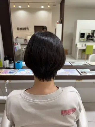 ショート 小達 陽菜のヘアスタイル