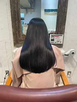 ロング 髪質改善／ブリーチ 宮武　湧斗のヘアスタイル