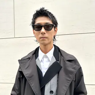 ショート メンズ 🌈圧倒的デザイン パーマ　関和希のヘアスタイル