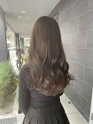セミロング Heath 姪浜 ⌇フタバのヘアスタイル