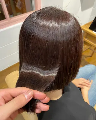 ミディアム KAZUKI/ 髪質改善のヘアスタイル