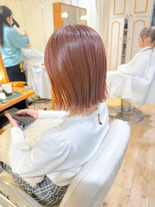 ミディアム カラー ✨カラー支持No.1 🧸ワキ カナコ🧸のヘアスタイル