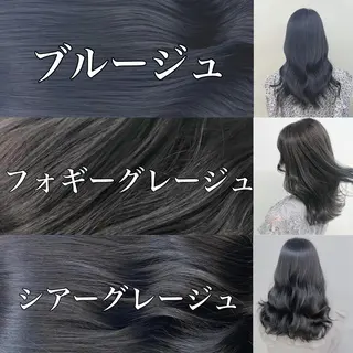 ミディアム カラー ヘアアレンジ 韓国ヘア指名率 No. 1小堀京介のヘアスタイル