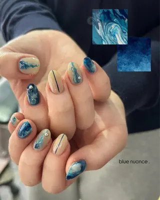 ネイル ASA nail / アート☀︎ニュアンスのネイルデザイン