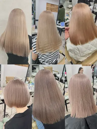カラー 🦄ハイトーンカラー 🦄まるおしょうのヘアスタイル