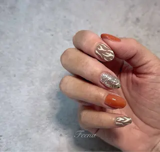 ネイル amu nail. RINAのネイルデザイン