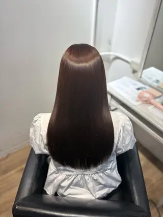 セミロング tomoka/ 茶屋町/モデル募集中のヘアスタイル