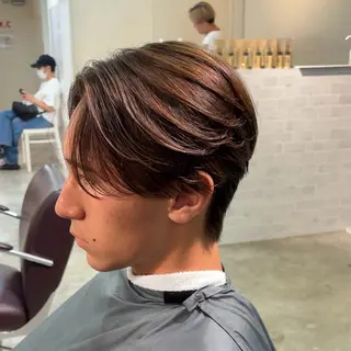 パーマ メンズ 縮毛矯正/メンズ パーマ/岩名新大のヘアスタイル