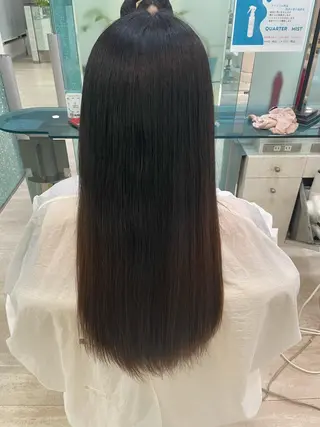 ロング 小西 麗歌のヘアスタイル