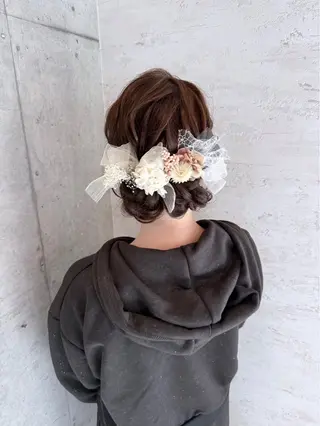 ヘアアレンジ 女性に人気♪ はやしほのかのヘアスタイル