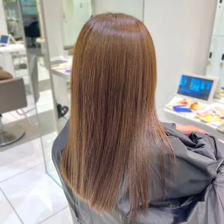 ロング Yuka/Aujua ソムリエ/髪質改善のヘアスタイル