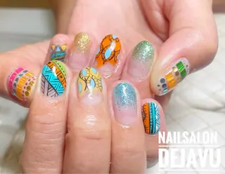 ネイル Nail salon Dejavu 🌿のネイルデザイン