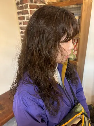 ロング ヒラカホ/ ブリーチ/似合わせのヘアスタイル