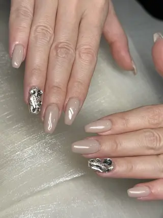 森♡nail ♡ ①のネイルデザイン