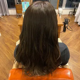 ロング 髪質改善/カラー/ カット/富岡佑麻のヘアスタイル
