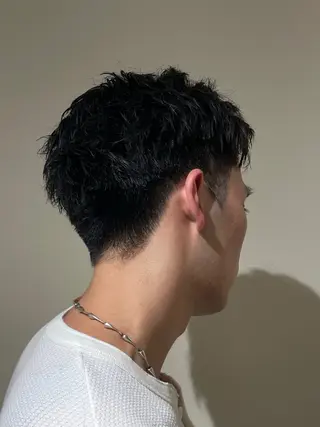 ショート メンズ ボブモデル募集/ 青木亮太郎のヘアスタイル