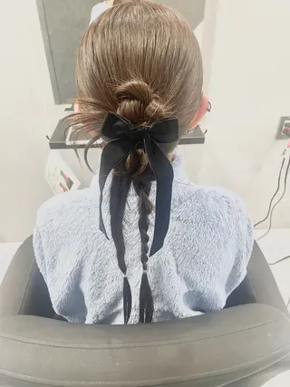 ヘアアレンジ 樋川 早紀のヘアスタイル