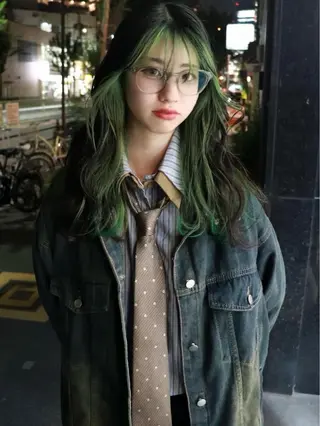 ロング カラー 🧡色落ちまで2度 楽しめる🧡ヨシキのヘアスタイル