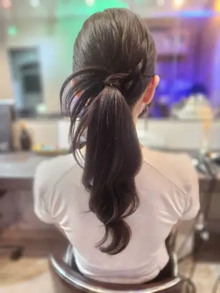 ロング ヘアアレンジ サロンソレイユ(マツ エク/ヘアセット)の眉毛・アイブロウイメージ