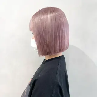 ショート カラー 🩵ブリーチカラー 🐈MIORI🩵のヘアスタイル