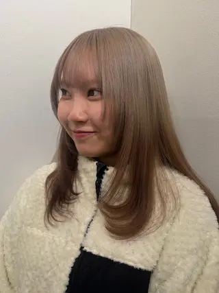 カラー ★カラー特化★ ハイトーン★もみじのヘアスタイル