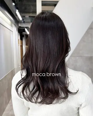 ロング カラー SAKINO. ベージュカラーのヘアスタイル