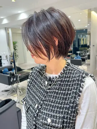 ショート お悩み解決ひし形 ショート✂️　イガワのヘアスタイル