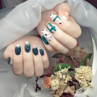 ネイル 森 ネイルサロンのネイルデザイン