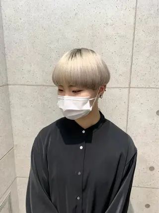 ショート カラー 藤田 清志のヘアスタイル